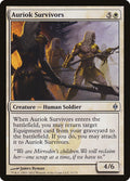 Auriok Survivors – Uncommon Magic: The Gathering card from New Phyrexia (#3)