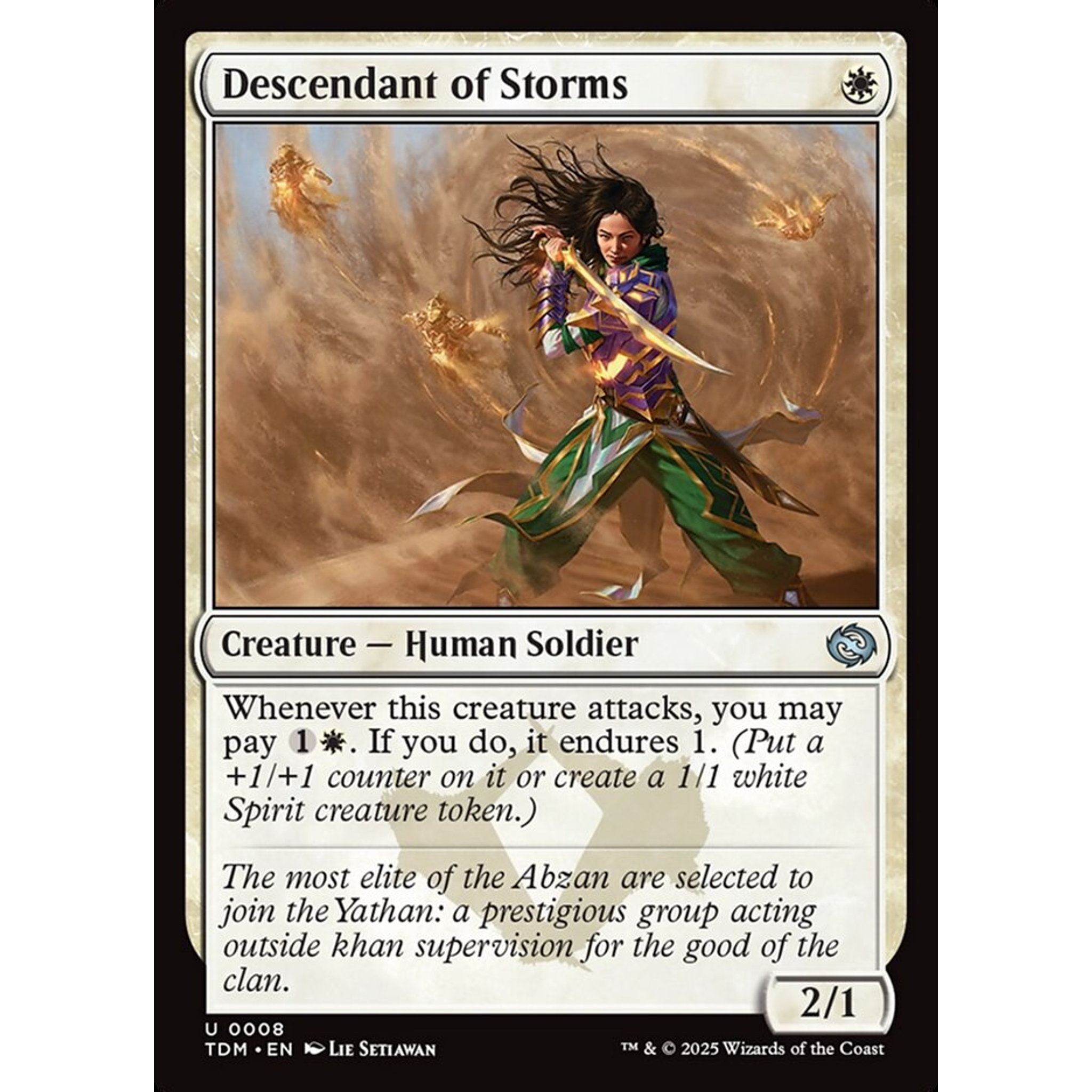 Descendant of Storms (TDM 8) — Moore Collectables UK