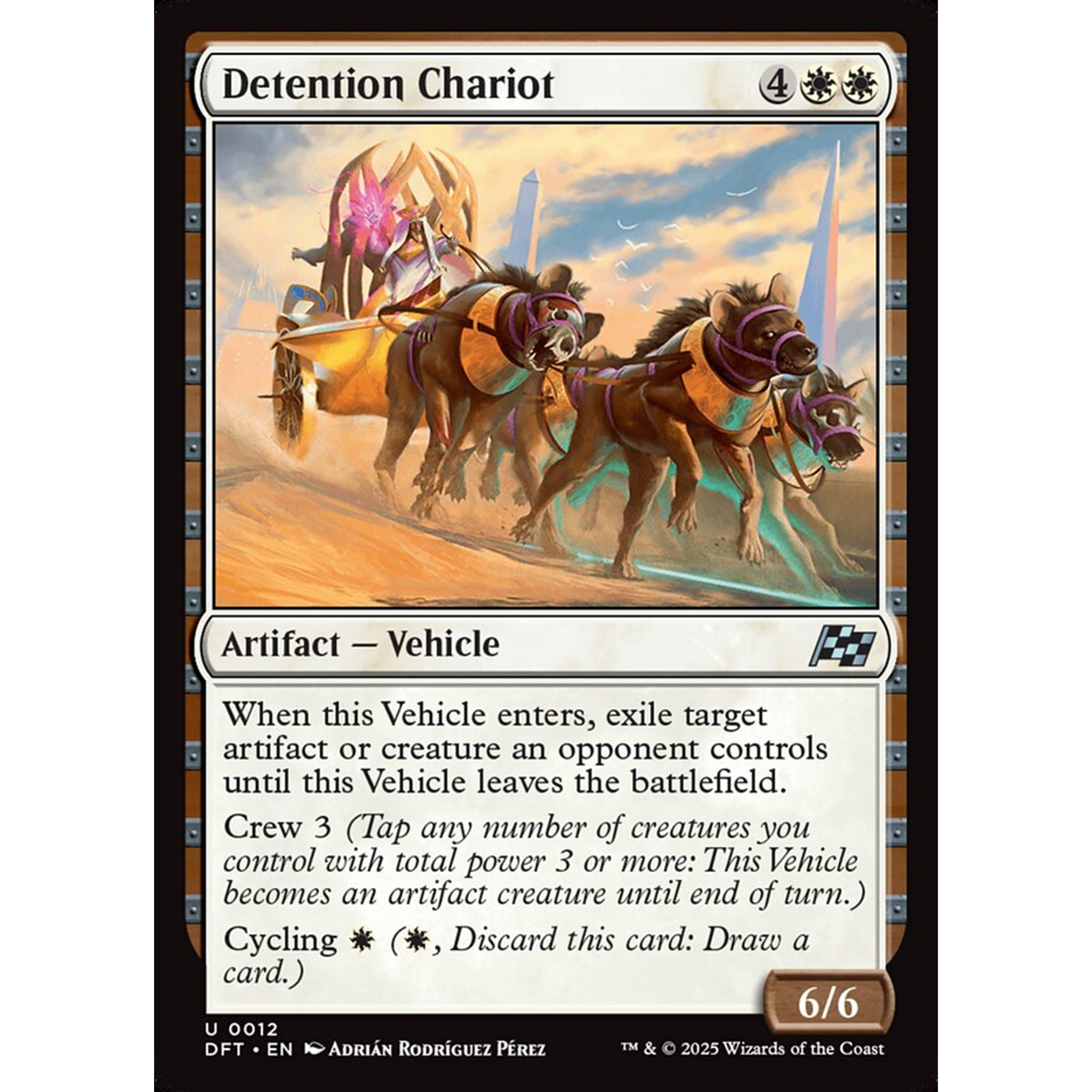 Detention Chariot (DFT 12) — Moore Collectables UK