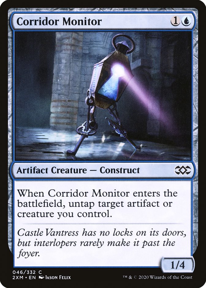 Corridor Monitor – Common Magic: The Gathering card from Double Masters (#46)