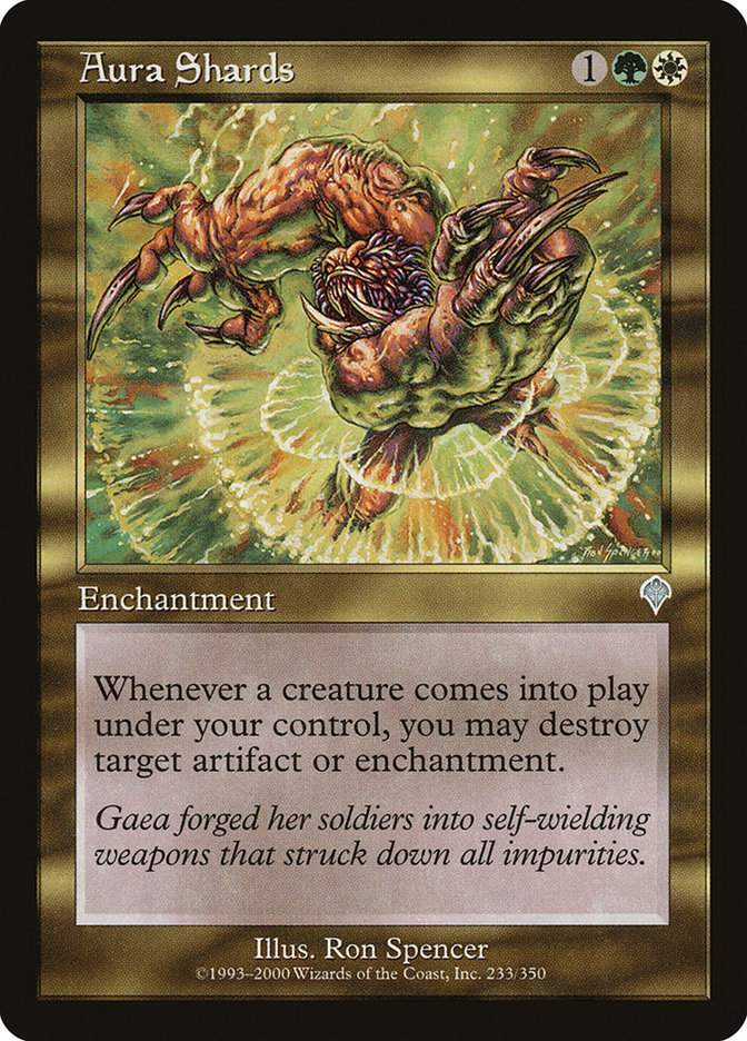 Aura Shards – Uncommon Magic: The Gathering card from Invasion (#233)