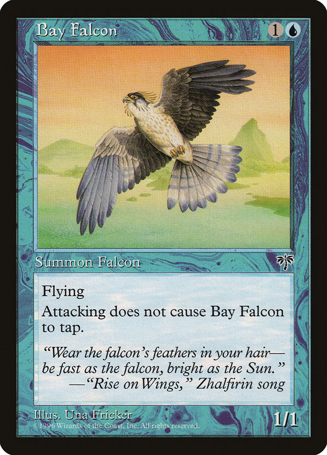Bay Falcon – Common Magic: The Gathering card from Mirage (#54)