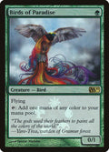 Birds of Paradise – Rare Magic: The Gathering card from Magic 2011 Promos (#165★)