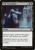 Tidy Conclusion – Common Magic: The Gathering card from Kaladesh (#103)