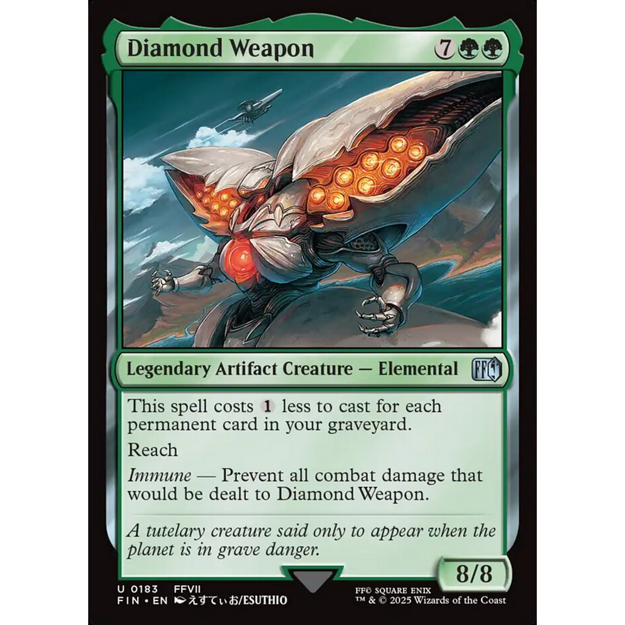 Diamond Weapon (FIN 183) — Moore Collectables UK