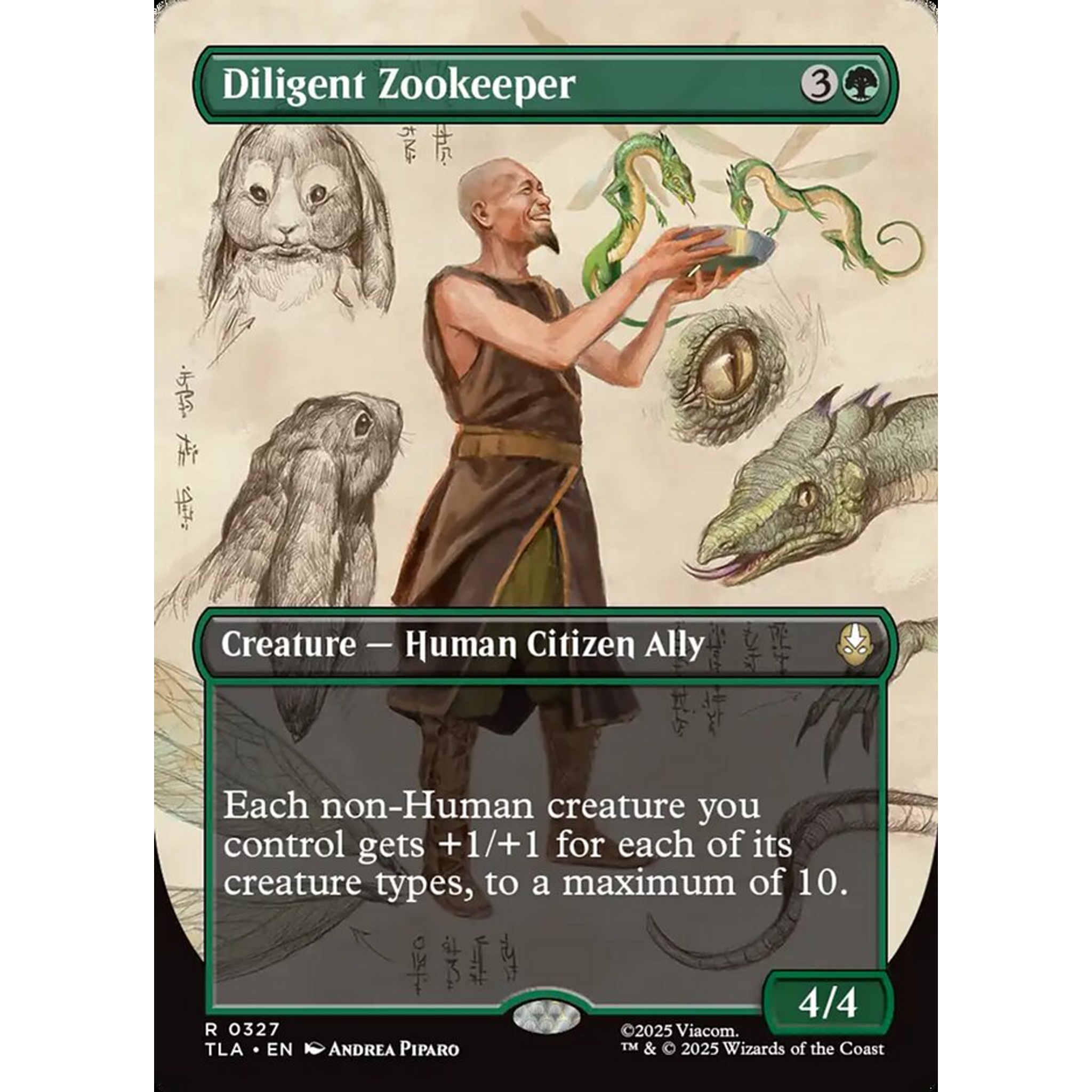 Diligent Zookeeper (TLA 327) — Moore Collectables UK