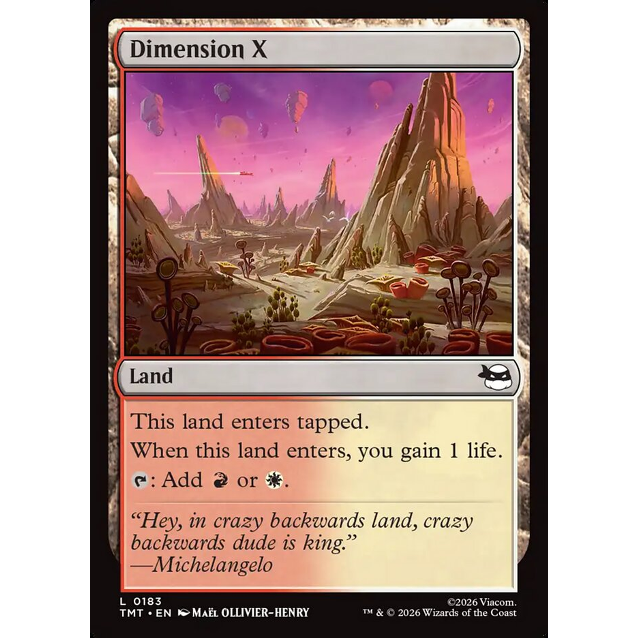 Dimension X (TMT 183) — Moore Collectables UK
