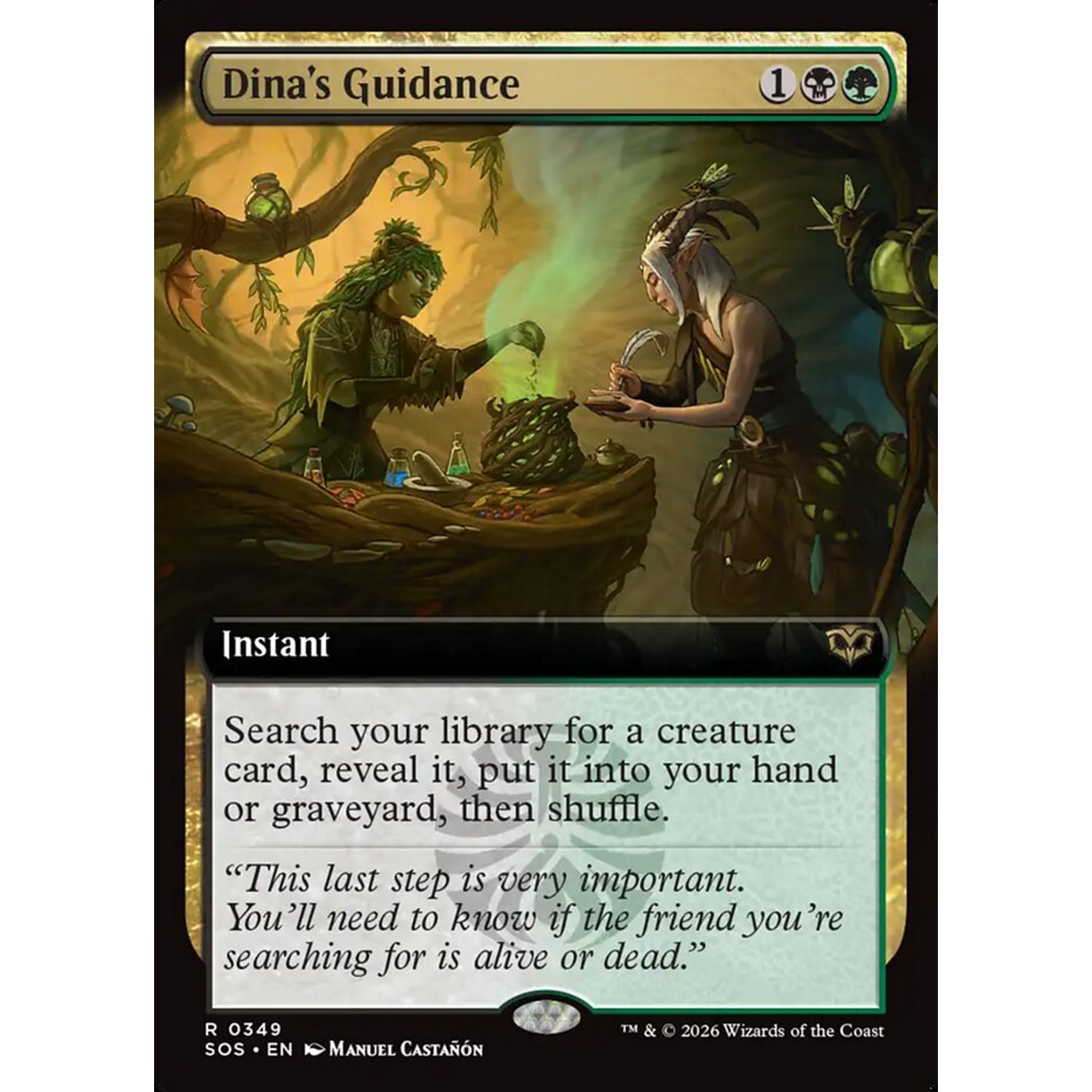 Dina's Guidance (SOS 349) — Moore Collectables UK