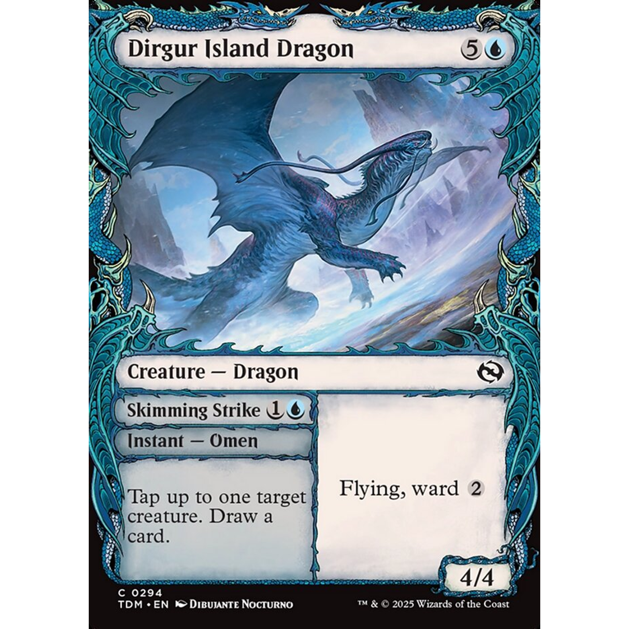 Dirgur Island Dragon // Skimming Strike (TDM 294) — Moore Collectables UK