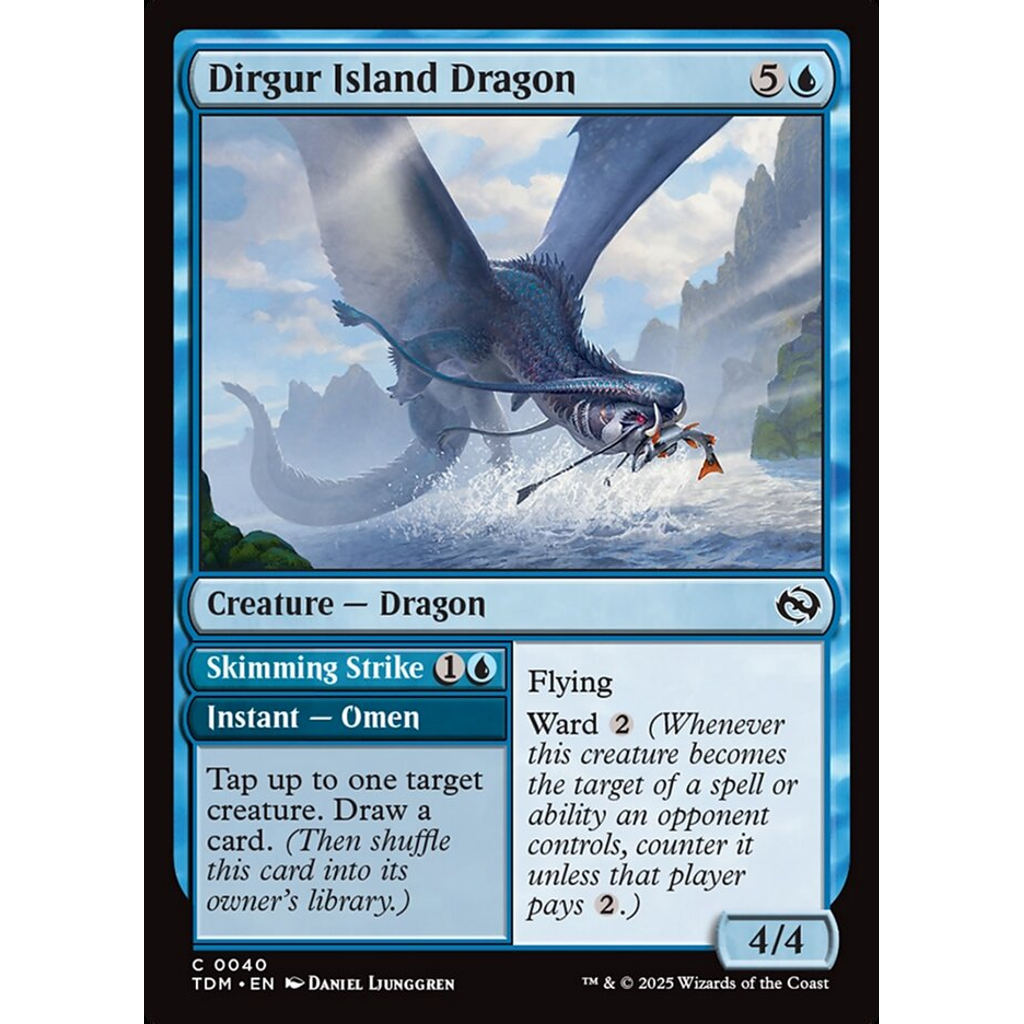 Dirgur Island Dragon // Skimming Strike (TDM 40) — Moore Collectables UK