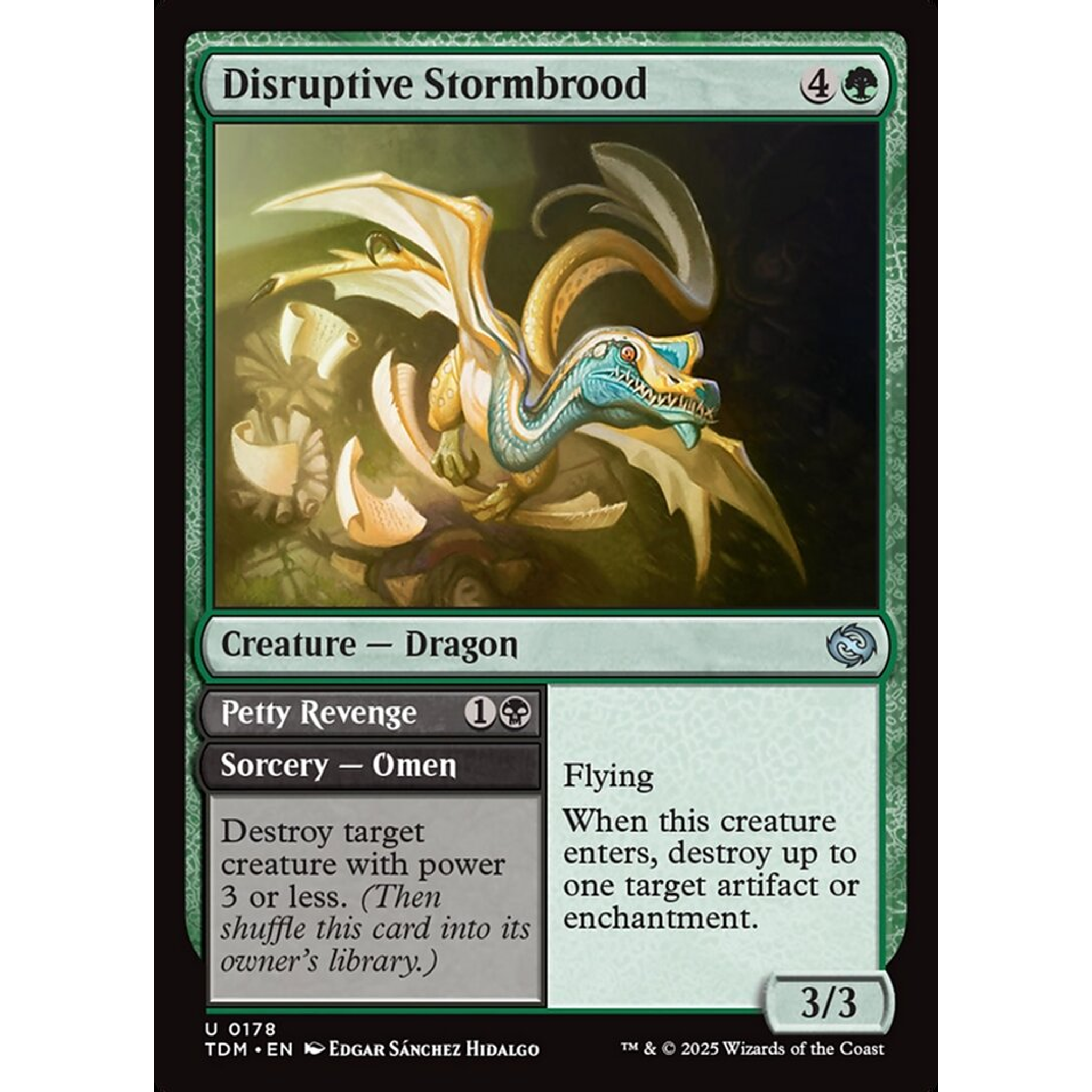 Disruptive Stormbrood // Petty Revenge (TDM 178) — Moore Collectables UK