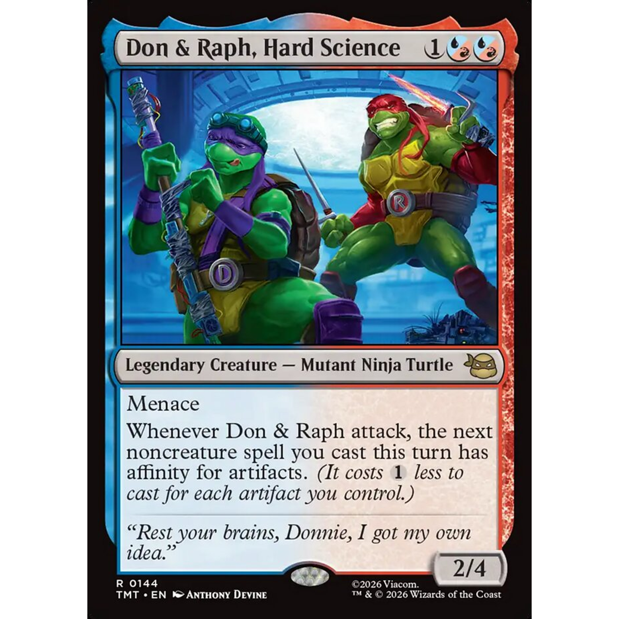 Don & Raph, Hard Science (TMT 144) — Moore Collectables UK