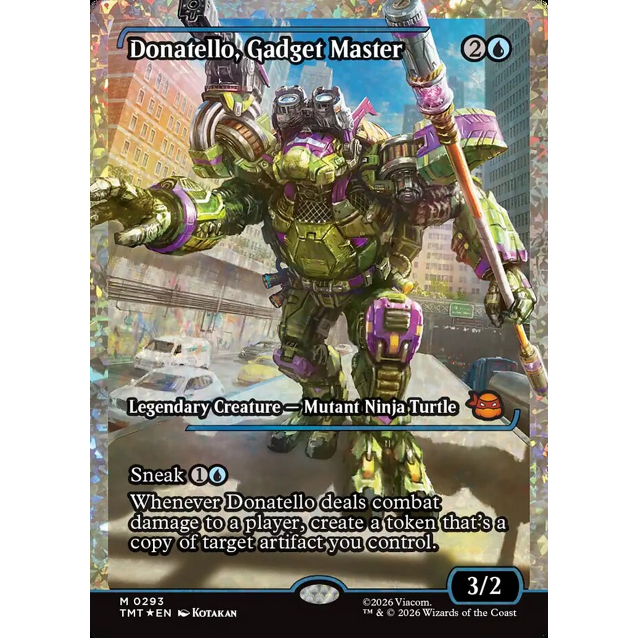 Donatello, Gadget Master (TMT 293) — Moore Collectables UK