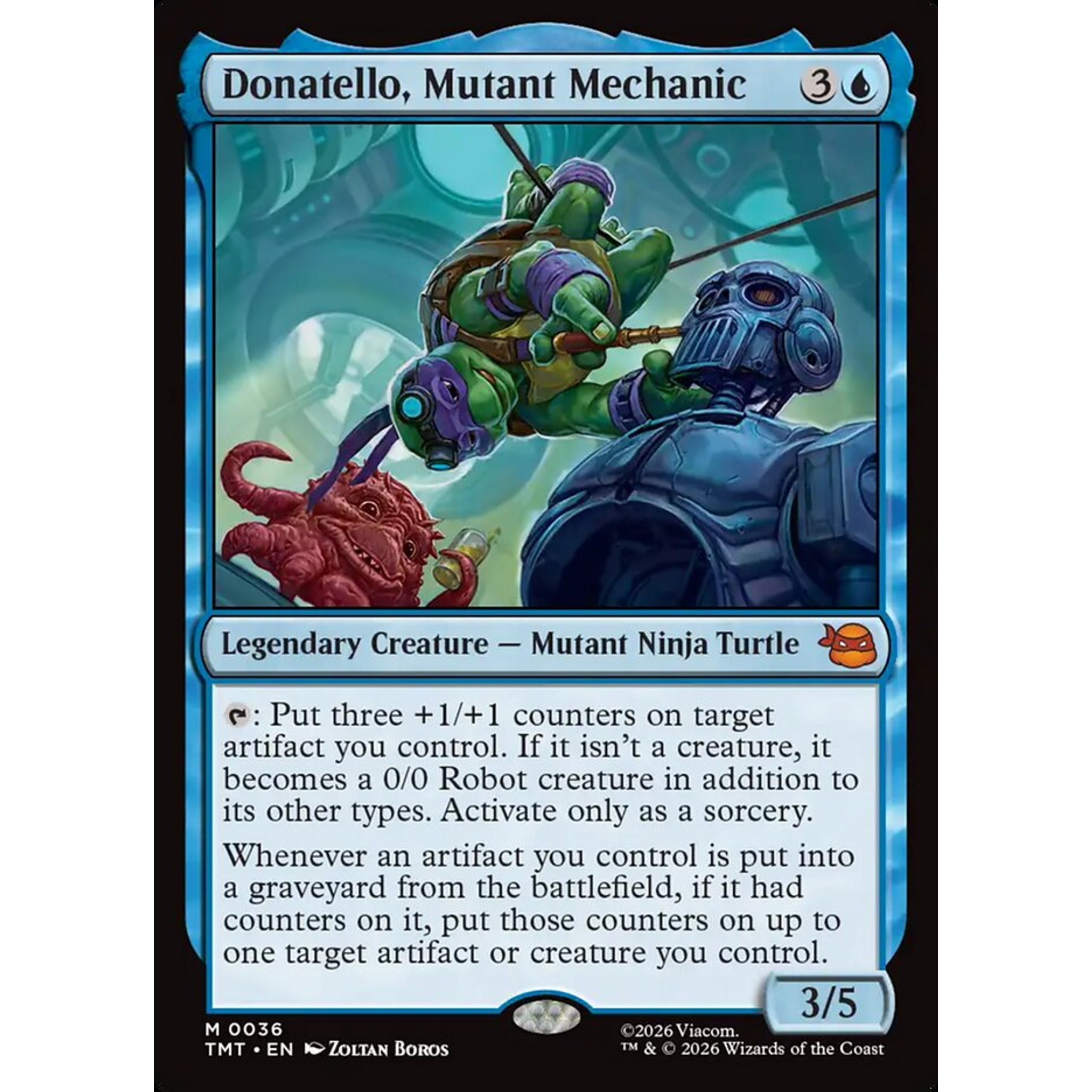 Donatello, Mutant Mechanic (TMT 36) — Moore Collectables UK