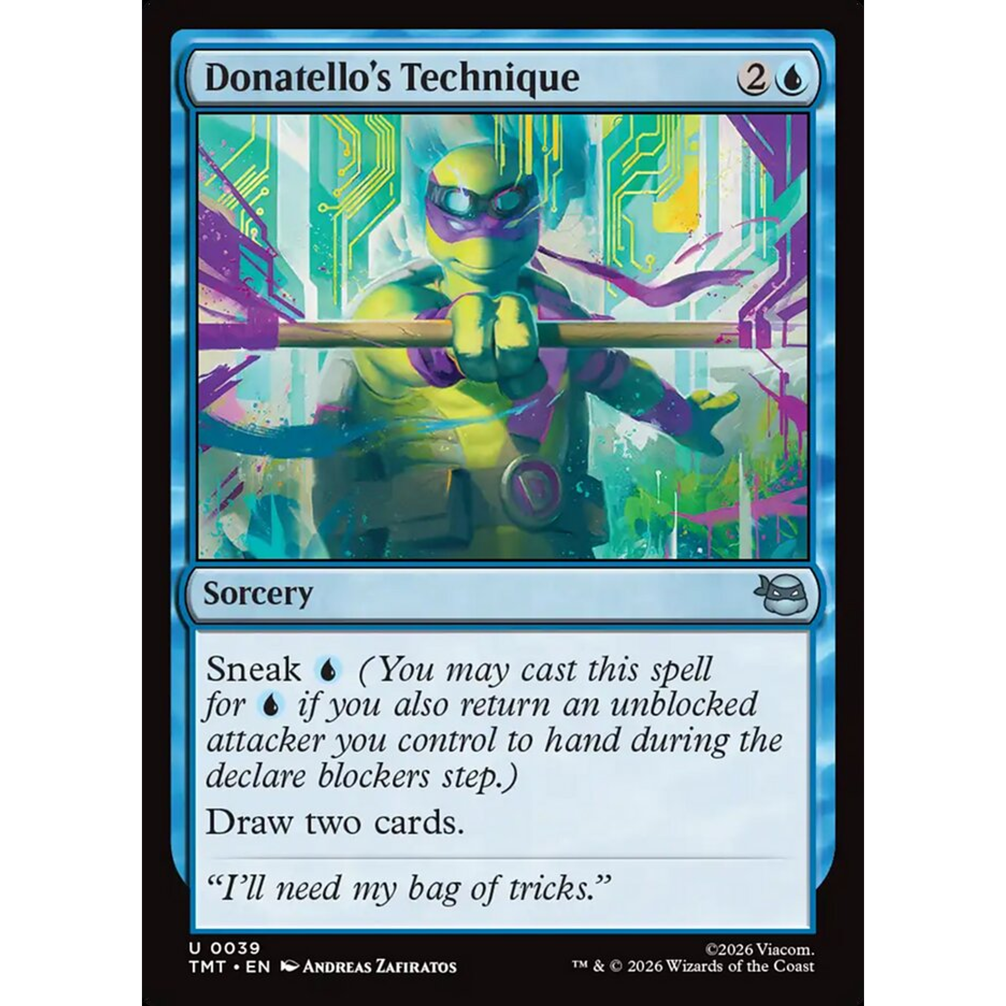 Donatello's Technique (TMT 39) — Moore Collectables UK