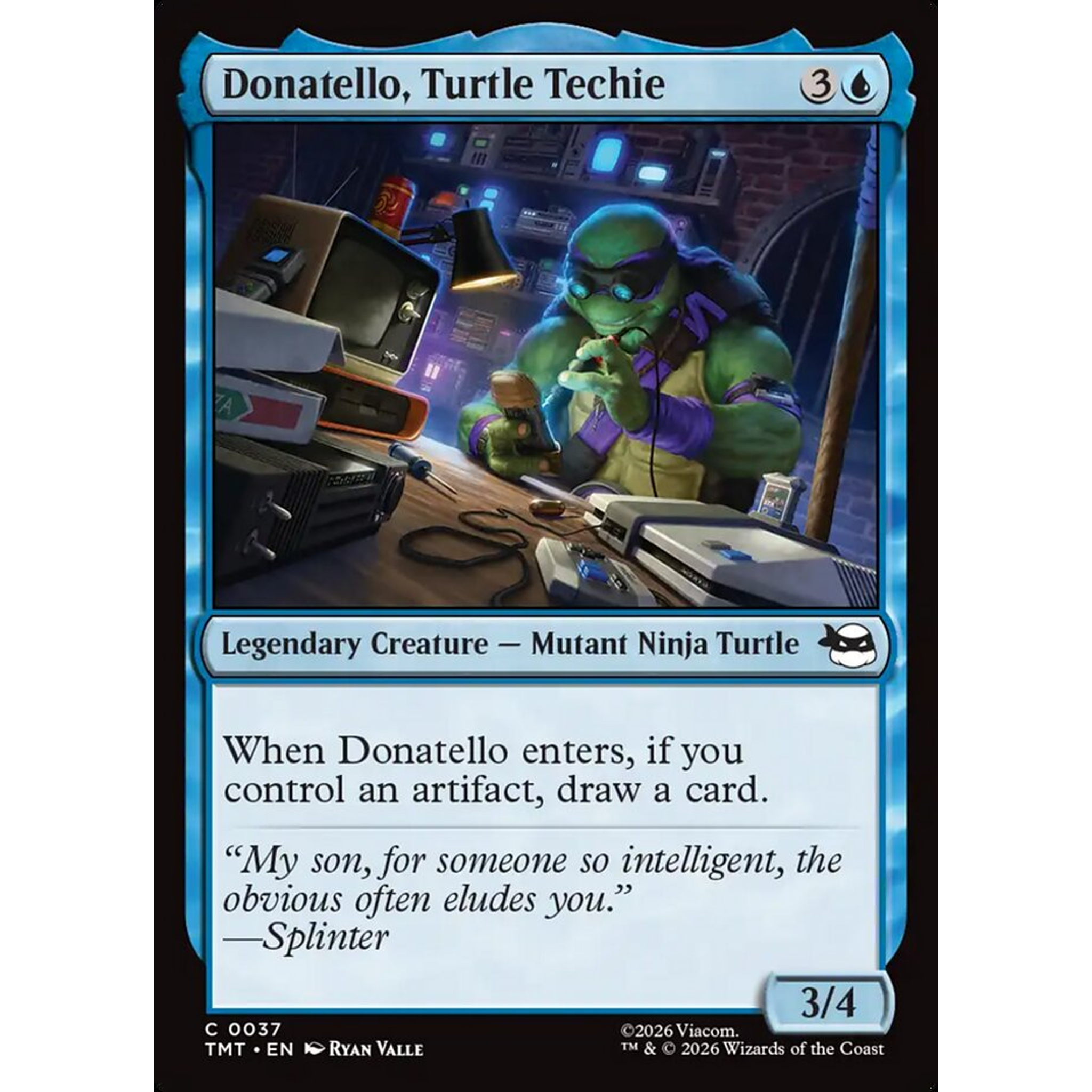 Donatello, Turtle Techie (TMT 37) — Moore Collectables UK