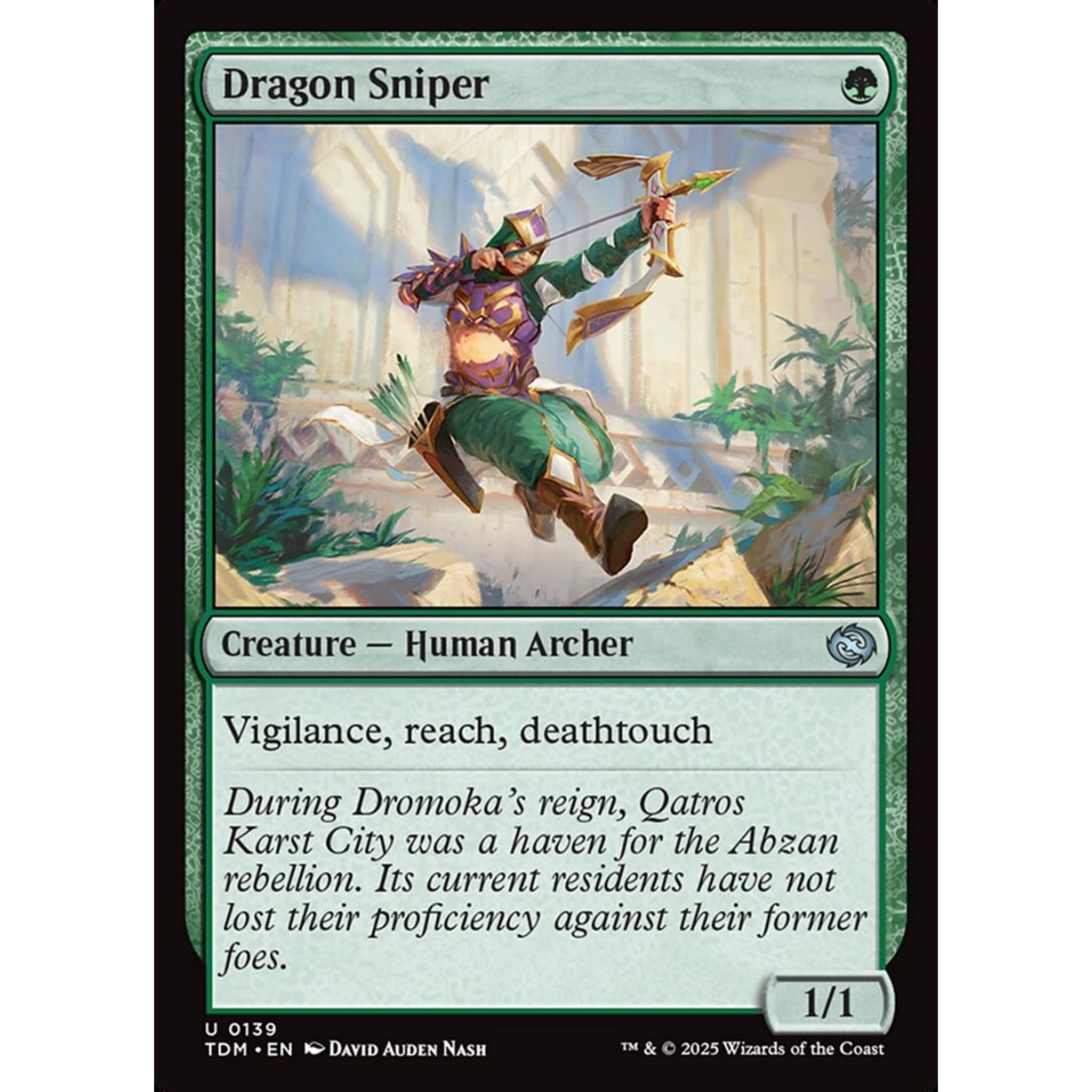 Dragon Sniper (TDM 139) — Moore Collectables UK