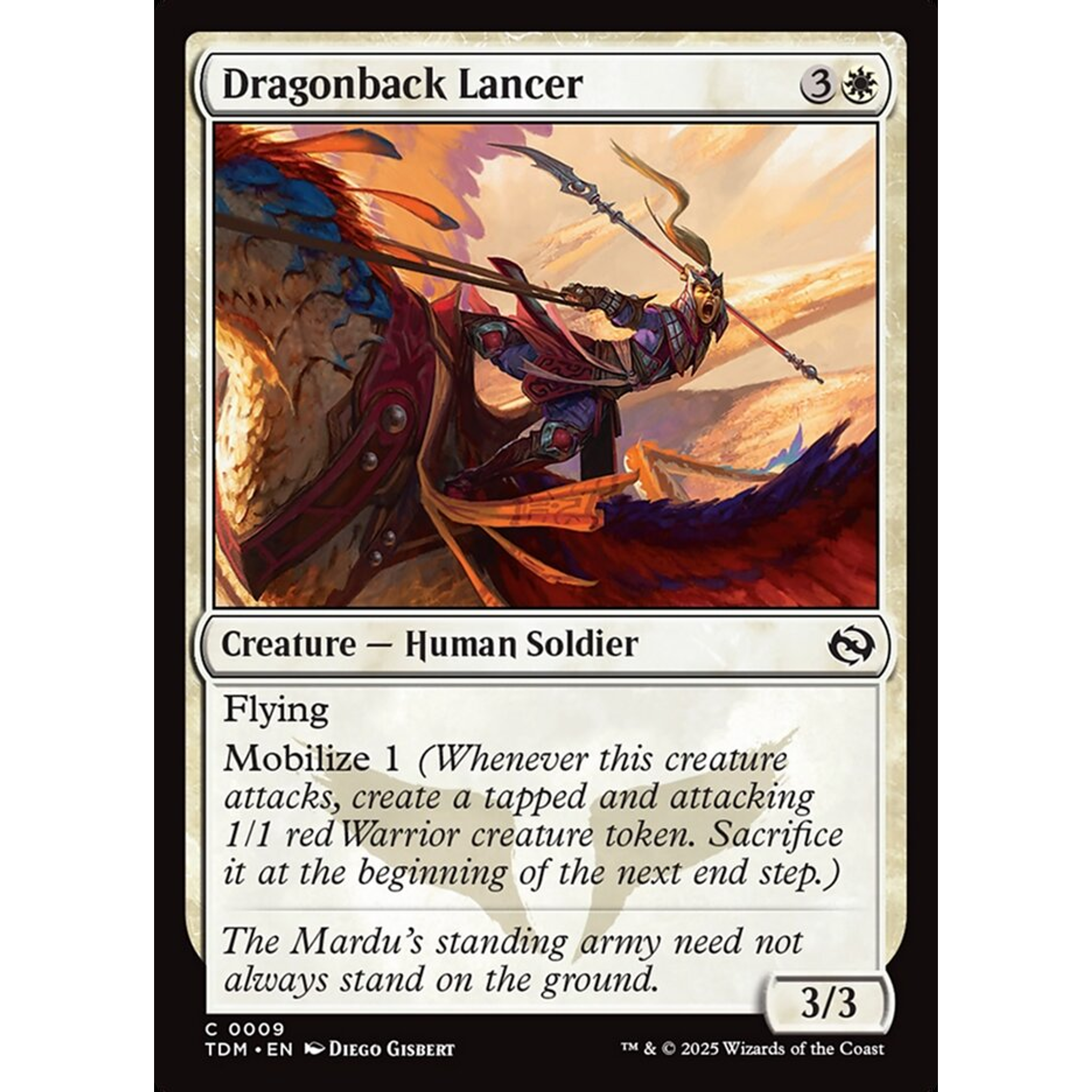 Dragonback Lancer (TDM 9) — Moore Collectables UK