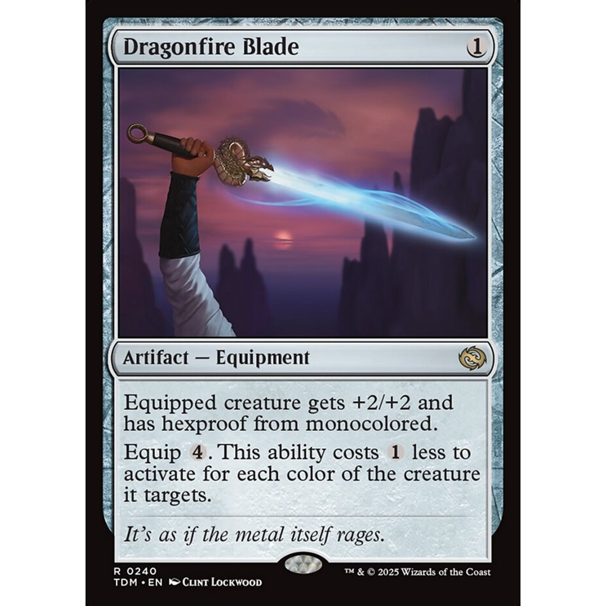 Dragonfire Blade (TDM 240) — Moore Collectables UK