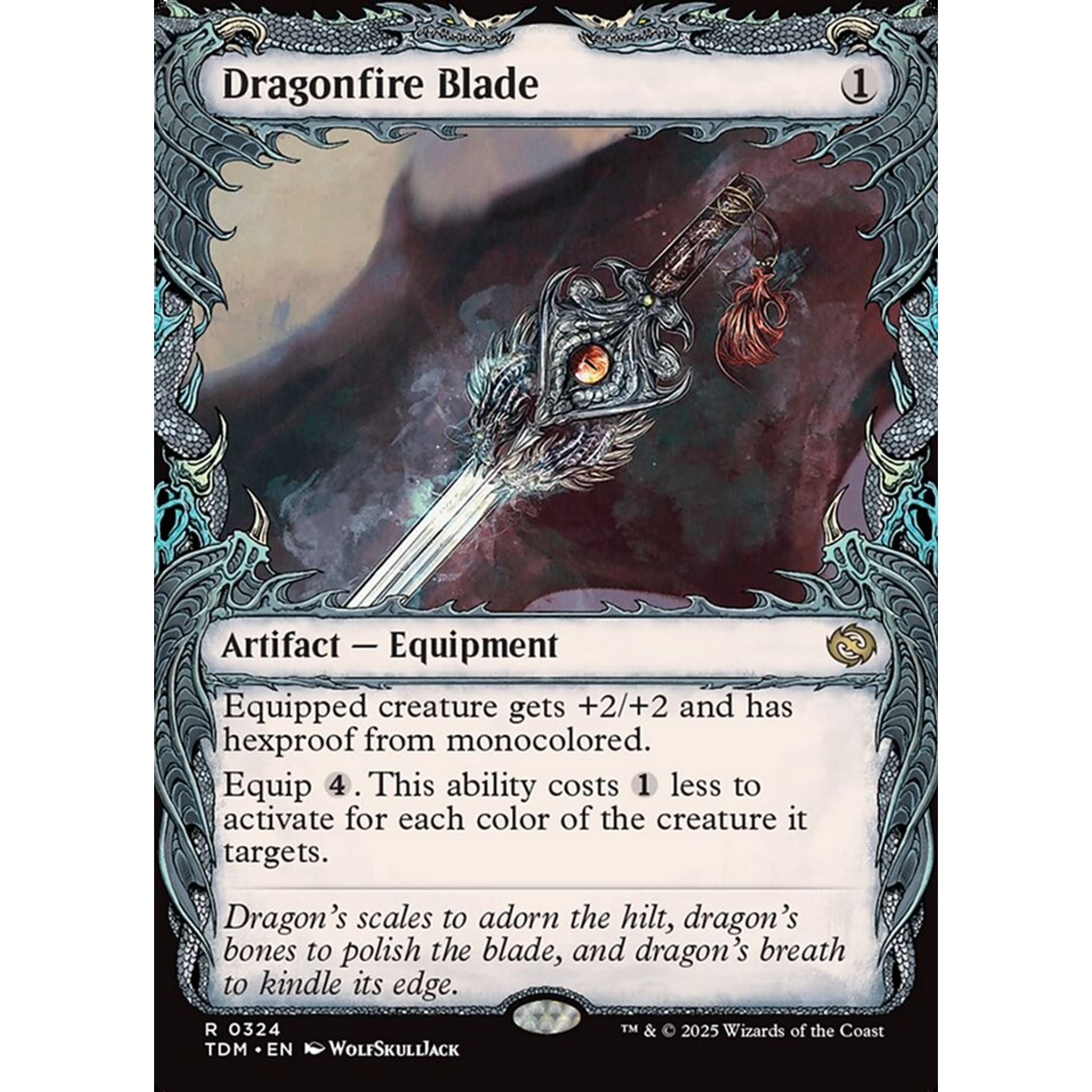 Dragonfire Blade (TDM 324) — Moore Collectables UK