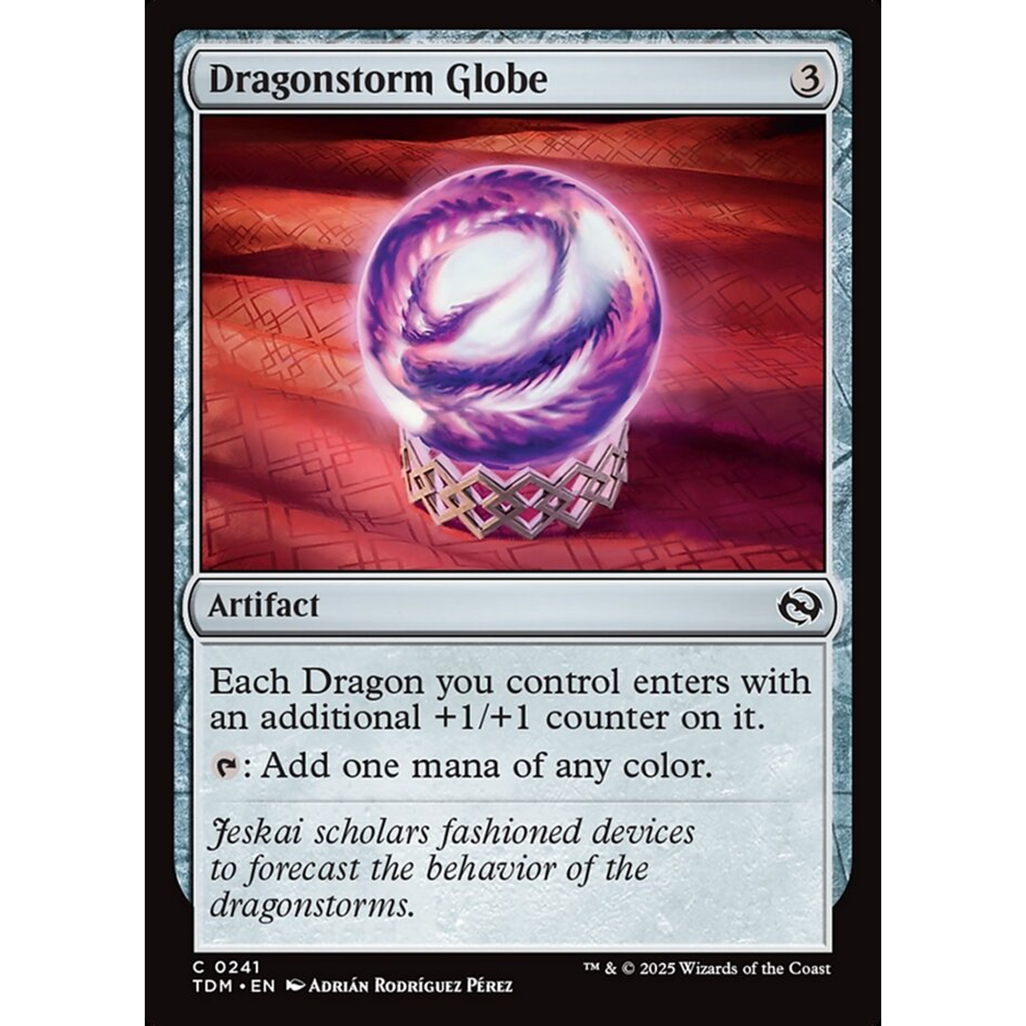 Dragonstorm Globe (TDM 241) — Moore Collectables UK