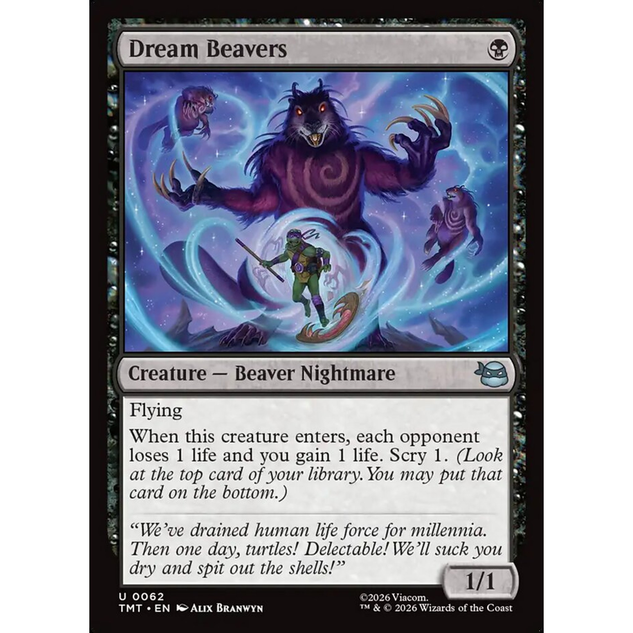 Dream Beavers (TMT 62) — Moore Collectables UK