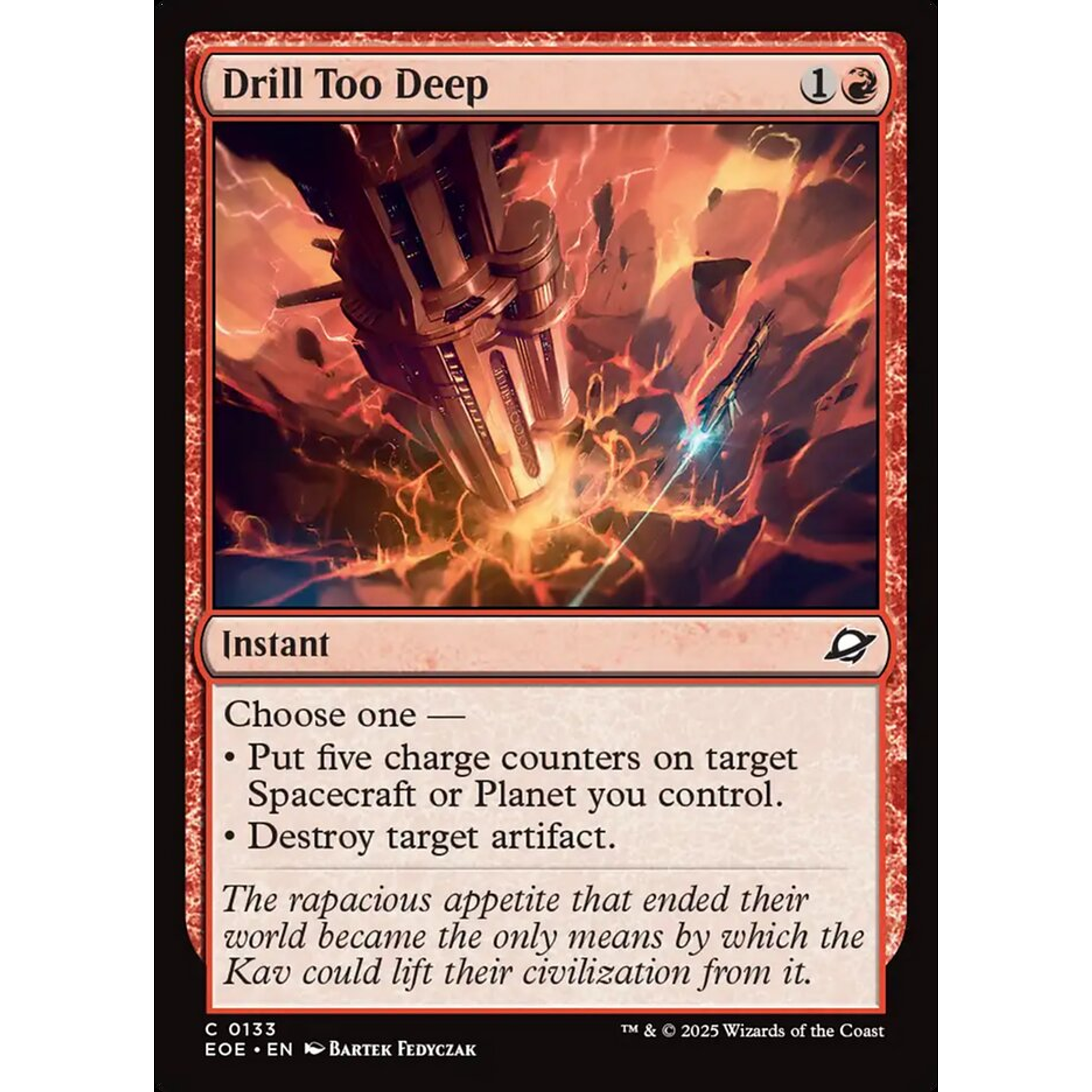 Drill Too Deep (EOE 133) — Moore Collectables UK