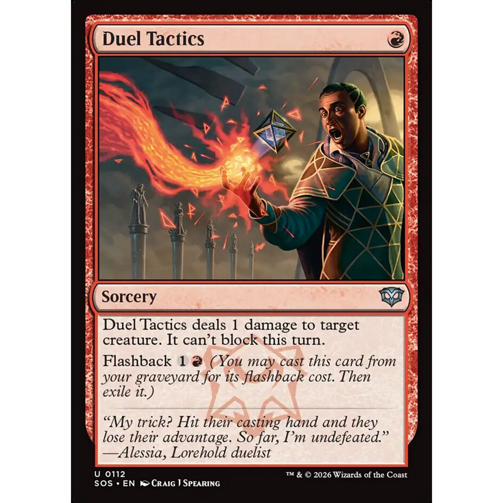 Duel Tactics (SOS 112) — Moore Collectables UK