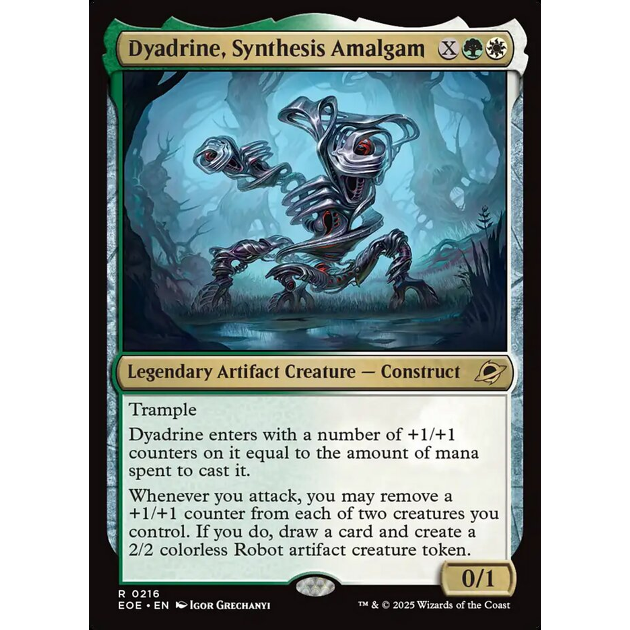 Dyadrine, Synthesis Amalgam (EOE 216) — Moore Collectables UK