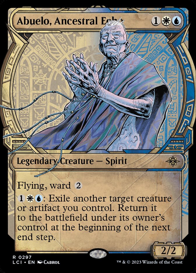 Abuelo, Ancestral Echo – Rare Magic: The Gathering card from The Lost Caverns of Ixalan (#297)
