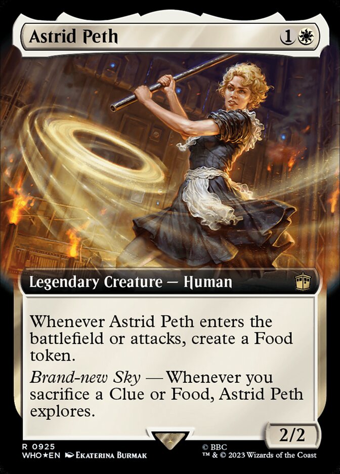 Astrid Peth – Rare Magic: The Gathering card from Doctor Who (#925)