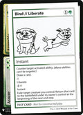 Bind // Liberate – Rare Magic: The Gathering card from Mystery Booster Playtest Cards 2019 (#88)