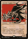 Ancient Copper Dragon – Mythic Magic: The Gathering card from Commander Legends: Battle for Baldur's Gate (#396)