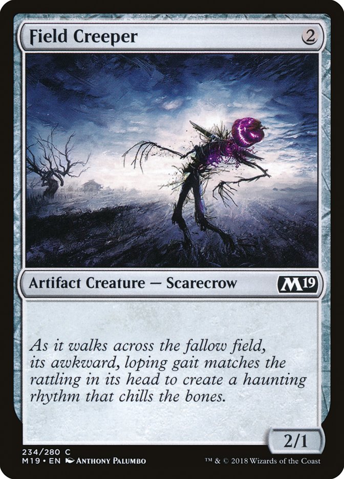 Field Creeper – Common Magic: The Gathering card from Core Set 2019 (#234)