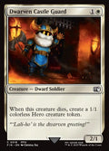 Dwarven Castle Guard – Common Magic: The Gathering card from Final Fantasy (#18)