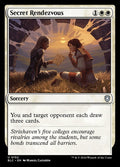 Secret Rendezvous – Uncommon Magic: The Gathering card from Bloomburrow Commander (#152)