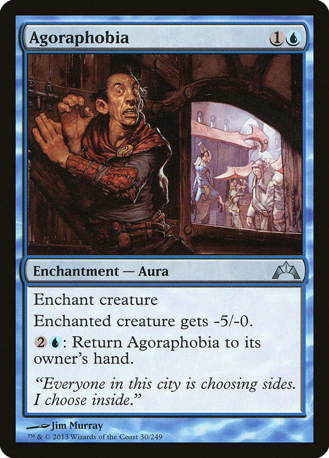 Agoraphobia – Uncommon Magic: The Gathering card from Gatecrash (#30)
