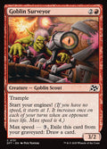Goblin Surveyor – Common Magic: The Gathering card from Aetherdrift (#131)