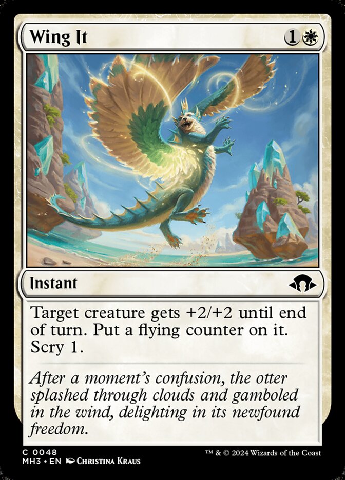 Wing It – Common Magic: The Gathering card from Modern Horizons 3 (#48)