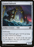 Coastal Bulwark – Common Magic: The Gathering card from The Brothers' War (#76)