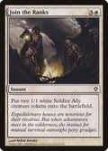 Join the Ranks – Common Magic: The Gathering card from Worldwake (#9)