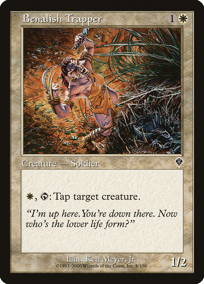 Benalish Trapper – Common Magic: The Gathering card from Invasion (#8)