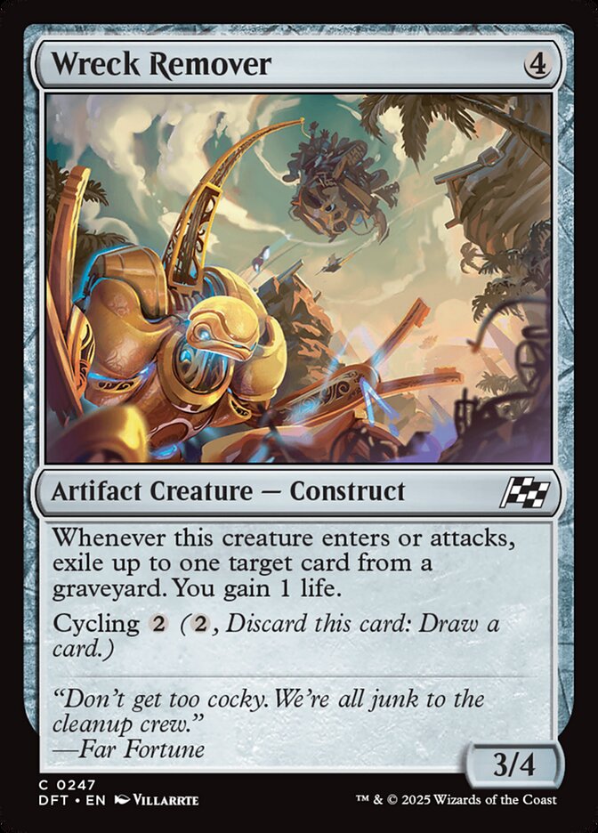 Wreck Remover – Common Magic: The Gathering card from Aetherdrift (#247)