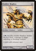 Soldier Replica – Common Magic: The Gathering card from Mirrodin (#244)