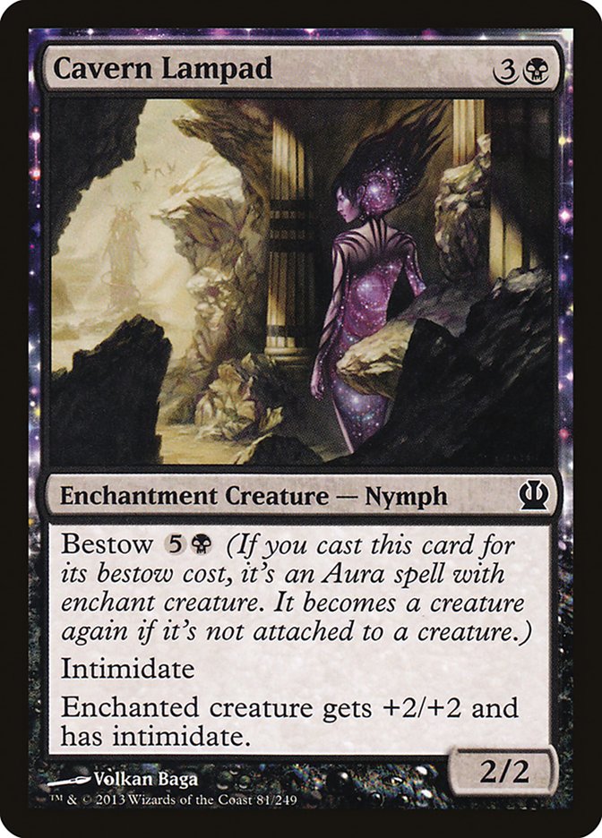 Cavern Lampad – Common Magic: The Gathering card from Theros (#81)