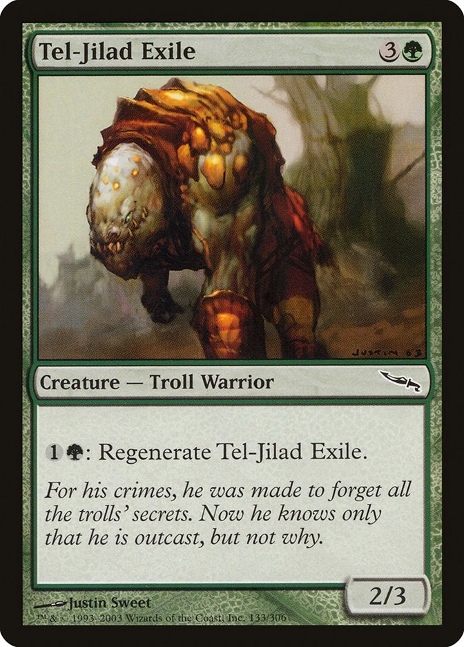 Tel-Jilad Exile – Common Magic: The Gathering card from Mirrodin (#133)