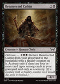 Resurrected Cultist – Common Magic: The Gathering card from Duskmourn: House of Horror (#115)