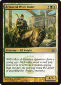 Armored Wolf-Rider – Common Magic: The Gathering card from Dragon's Maze (#52)