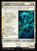 Summon: Primal Garuda – Uncommon Magic: The Gathering card from Final Fantasy (#37)