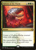 Advent of the Wurm – Rare Magic: The Gathering card from GRN Guild Kit (#107)